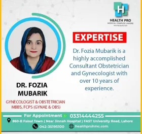 Dr Fozia Mubarik