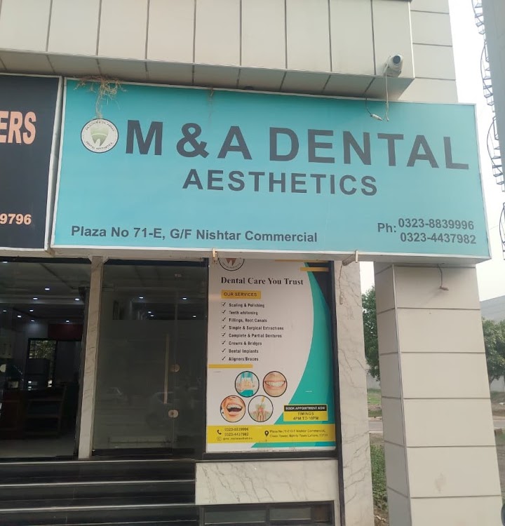 M&A Dental Aesthetics, Orthodontics and implant center