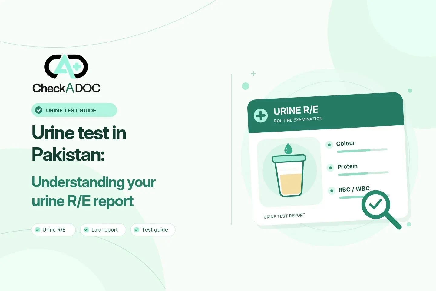 Urine test pakistan